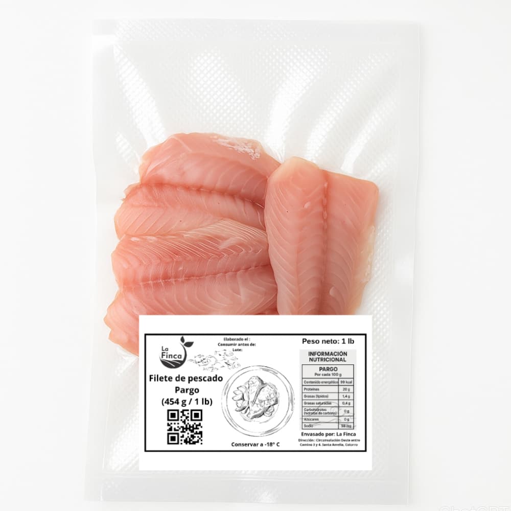 Filete de pescado Pargo (454 g / 1 lb) - Miniatura 3