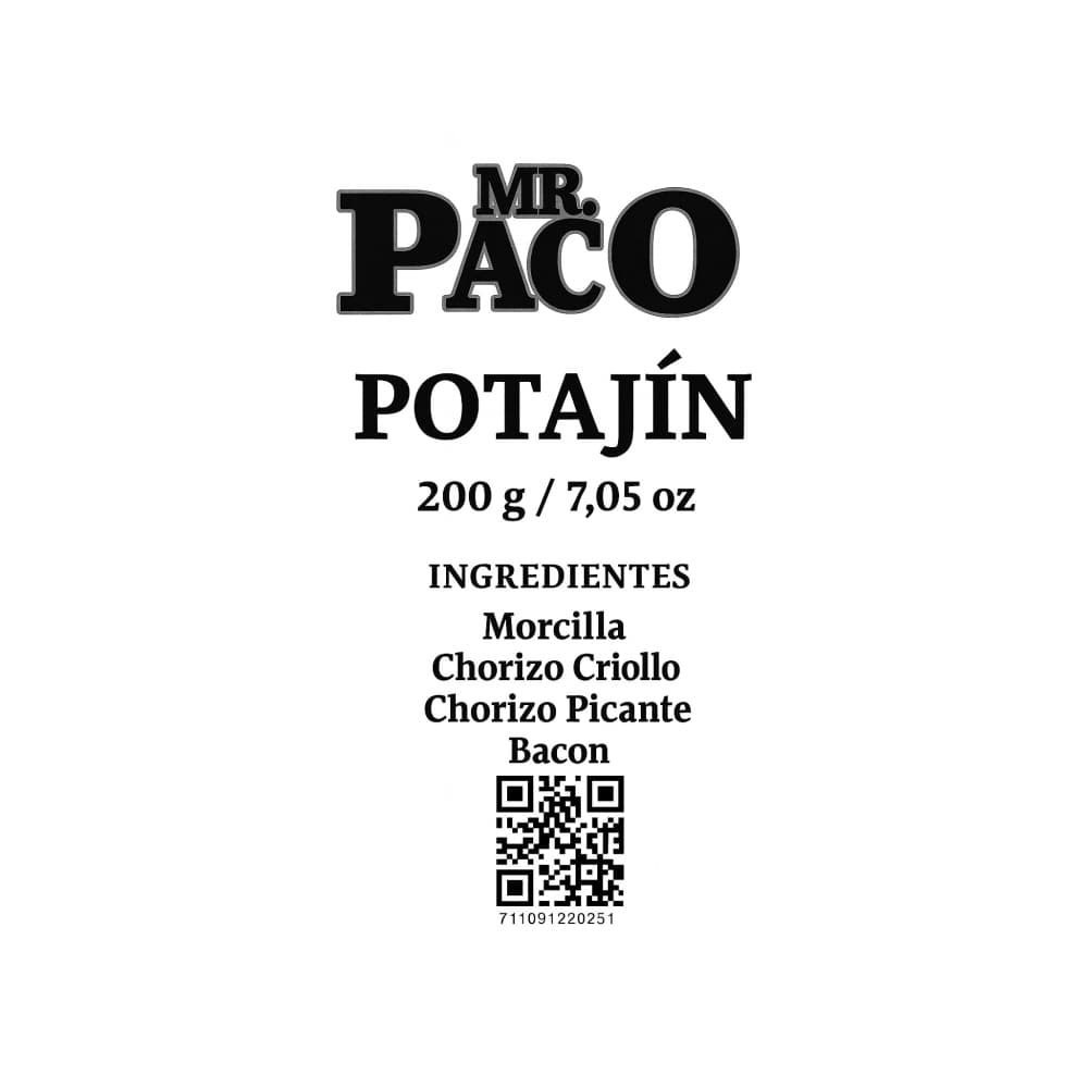 Potajín Mr. Paco (200 g / 7.05 oz) - Miniatura 2