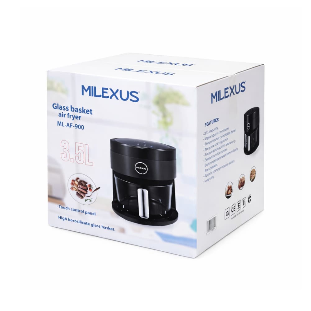 Freidora de aire digital Milexus ML-AF-900 (3.5 L) - Miniatura 4