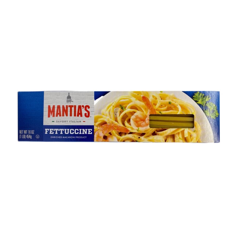 Pasta fettuccine Mantia's (454 g / 1 lb) - Imagen 1