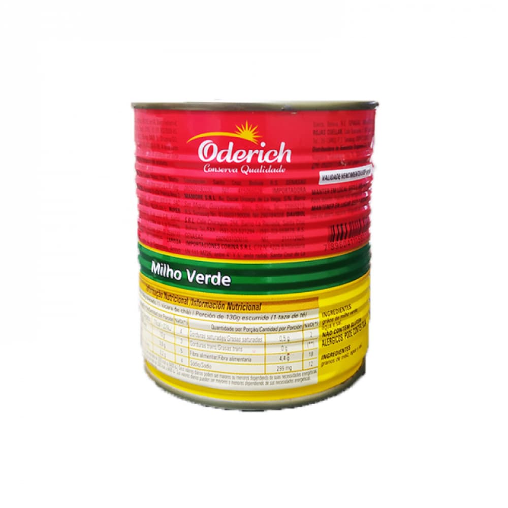 Maíz cocido Oderich (300 g / 10.58 oz) - Miniatura 4
