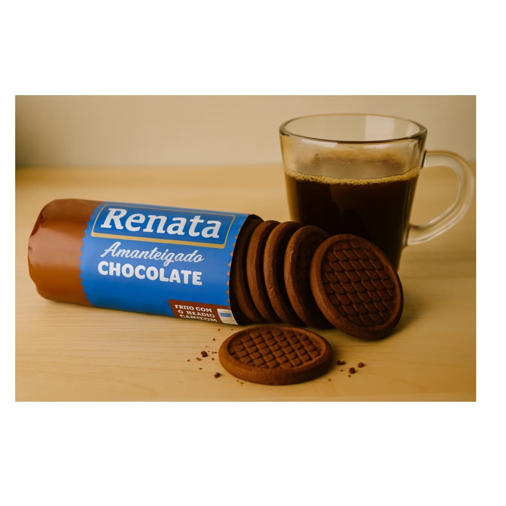 Galletas con mantequilla sabor chocolate Renata (133 g / 4.70 oz) - Miniatura 3