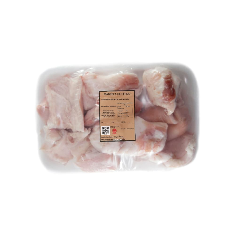 Manteca de cerdo Pida (1 kg / 2.20 lb) - Imagen 1