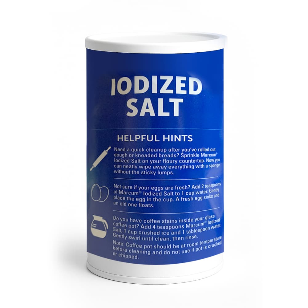 Sal yodada Marcum (737 g / 1.6 lb) - Miniatura 2