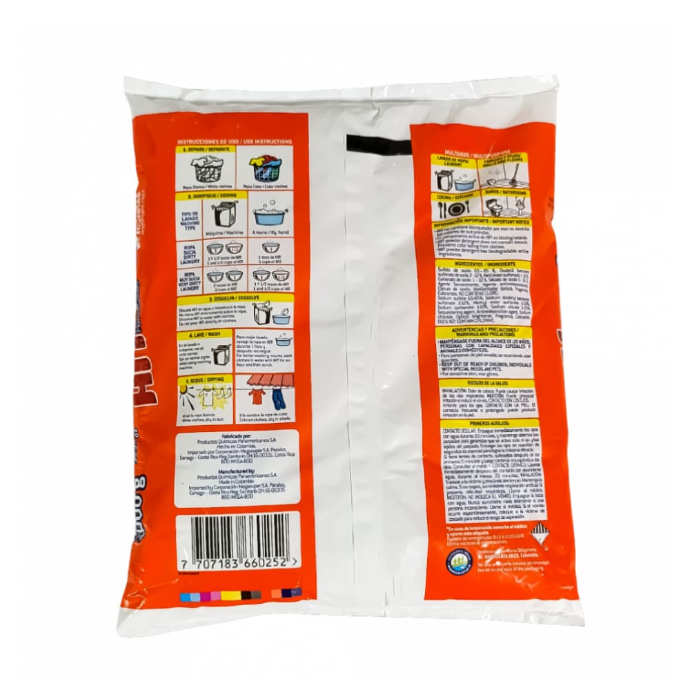 Detergente en polvo fantasía de flores Hit (35.27 oz / 1000 g) - Miniatura 2