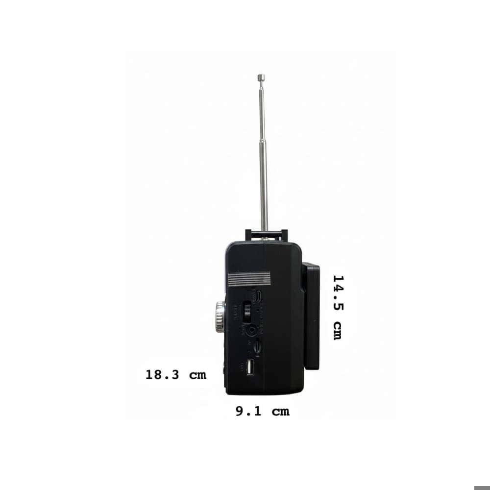 Radio con panel solar color marrón Tepe FP-603-S - Miniatura 2