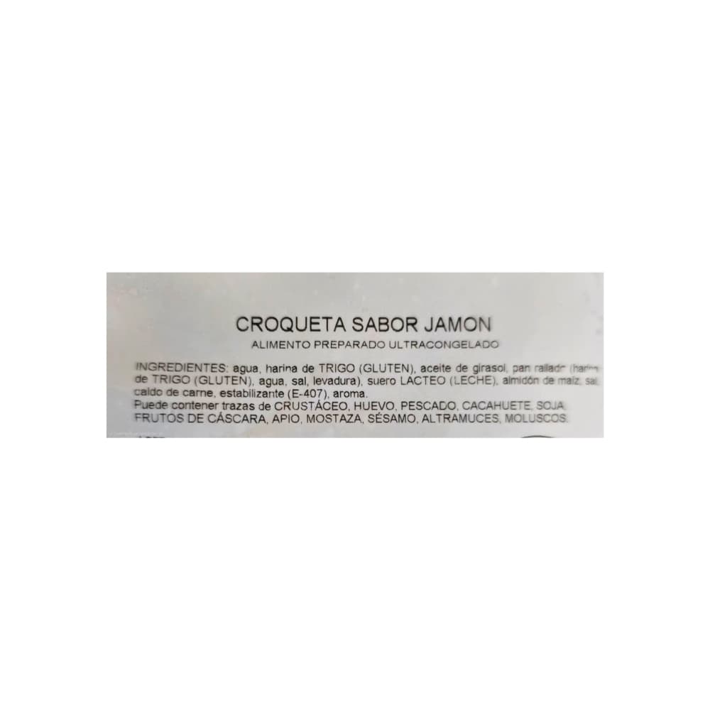 Croqueta sabor jamón Froxá (500 g / 1.1 lb) - Miniatura 3