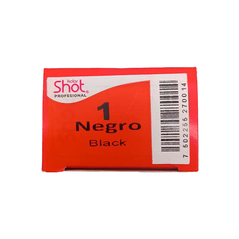 Tinte en crema negro 1 Kolor Shot (90 g / 3.17 oz) - Miniatura 8