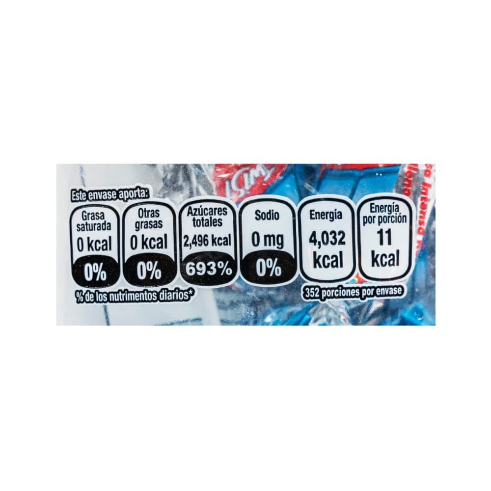 Chupa chupas de fresa con doble chicle sabor menta XXL Confites Venus (1.15 kg / 2.54 lb) - Miniatura 5