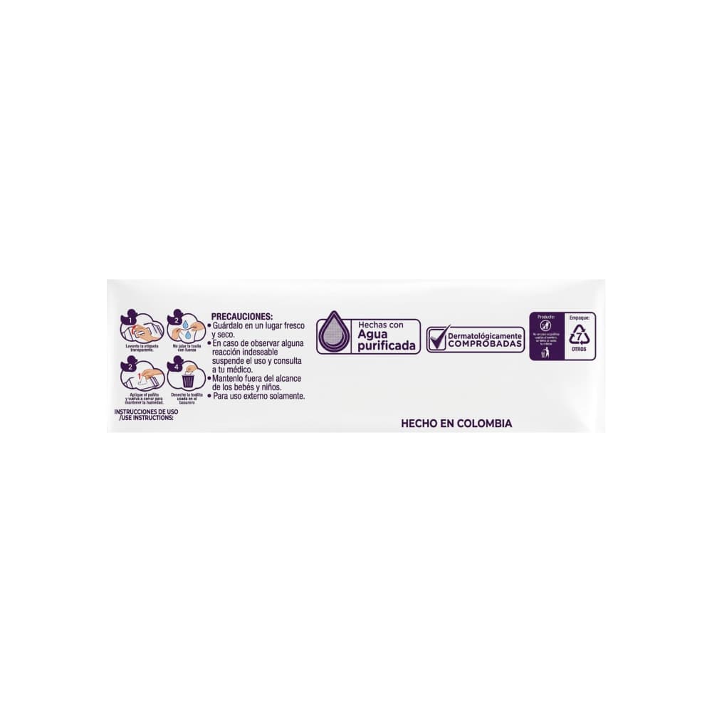 Toallitas húmedas de manzanilla Pequeñín (80 U) - Miniatura 4