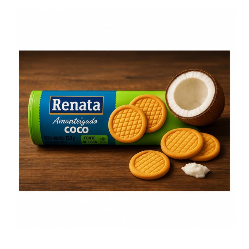 Galletas de mantequilla con sabor a coco Renata (5 x 133 g) - Miniatura 2