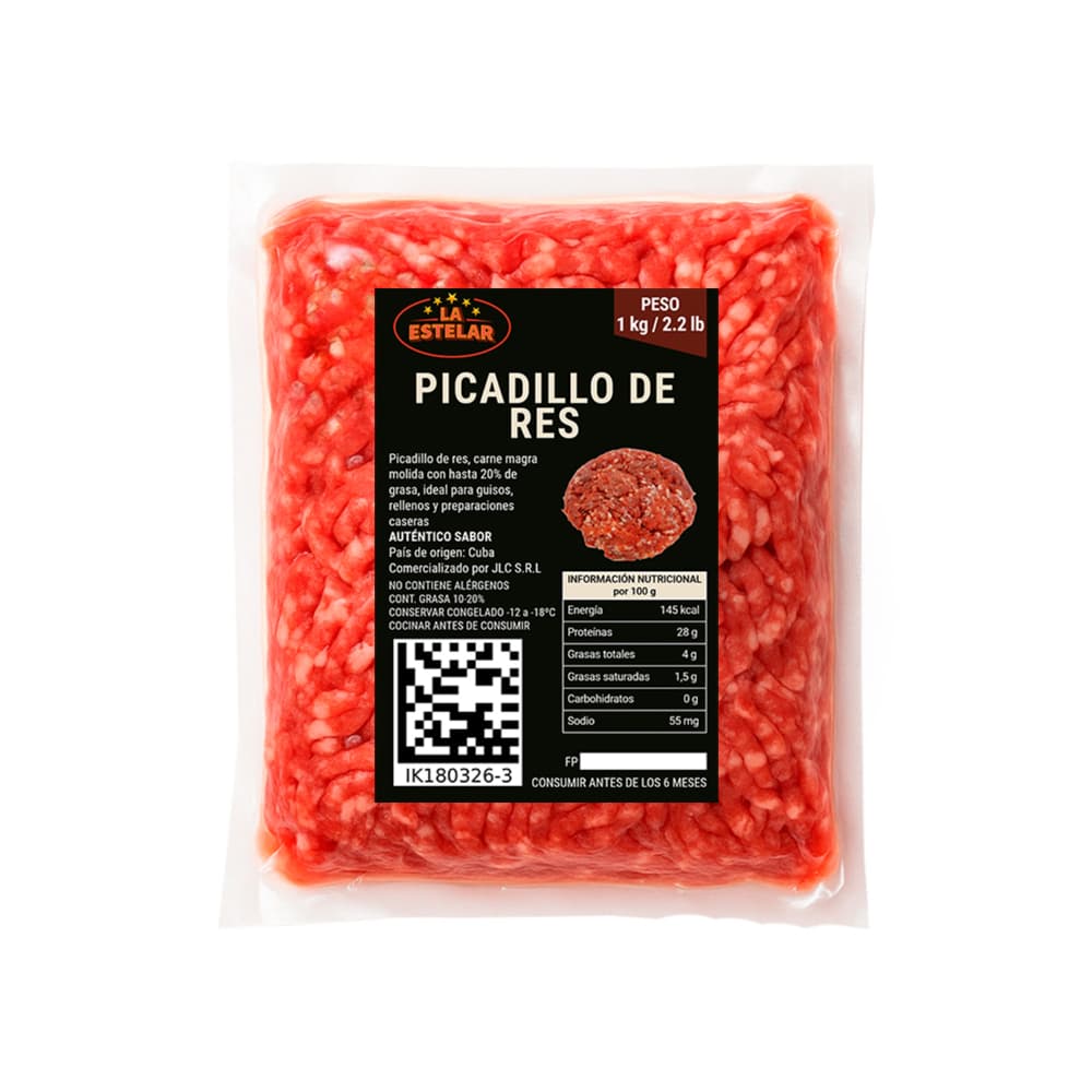 Picadillo de res La Estelar (1 kg / 2.2 lb) - Miniatura 1