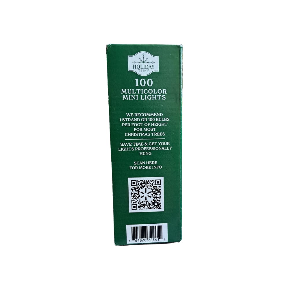 Guirnalda de 100 mini luces multicolores Holiday Time - Miniatura 2