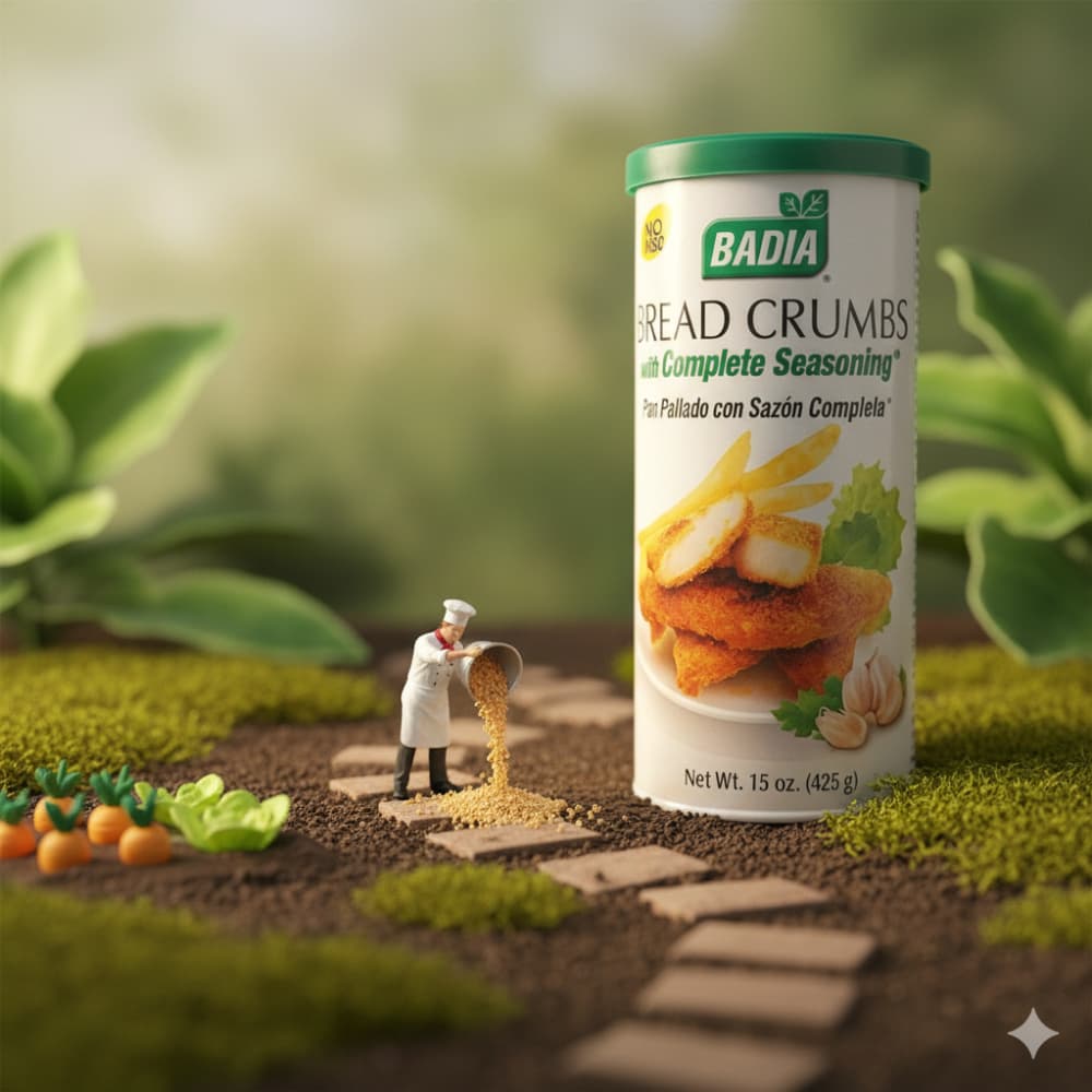 Pan rallado con sazón completo Badia (425 g / 15 oz) - Miniatura 5