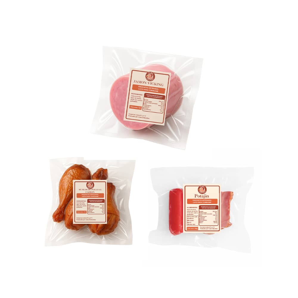 Jamon vicky + muslos de pollo al carbon + potajin - Miniatura 3