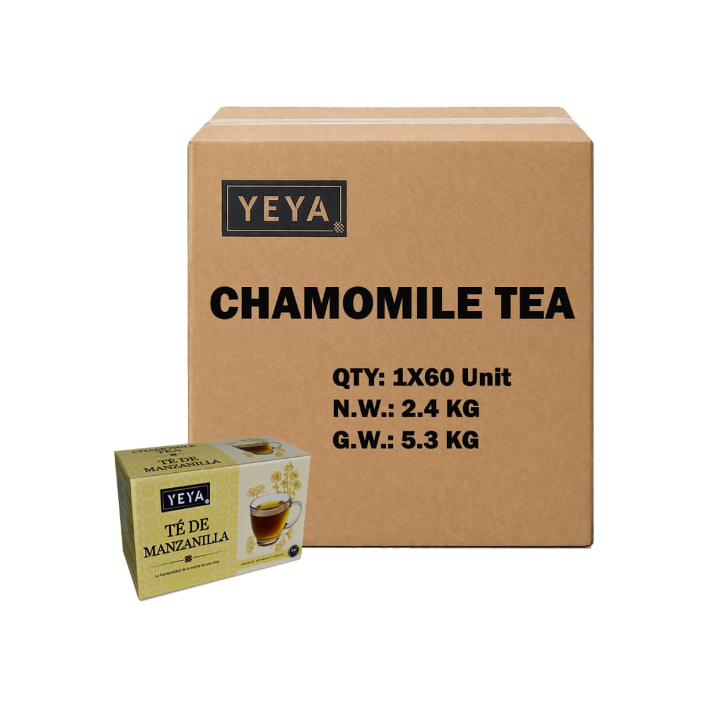 Té de manzanilla YEYA (60 x 40 g / 1.4 oz) - Miniatura 1