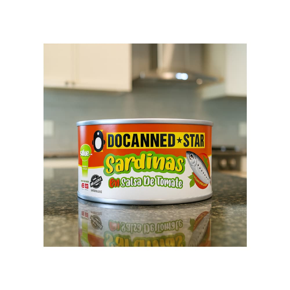 Sardinas en salsa de tomate Docanned Star (1000 g / 35.27 oz) - Miniatura 4