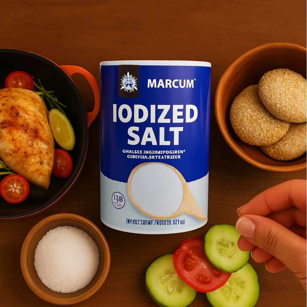 Sal yodada Marcum (737 g / 1.6 lb) - Miniatura 3