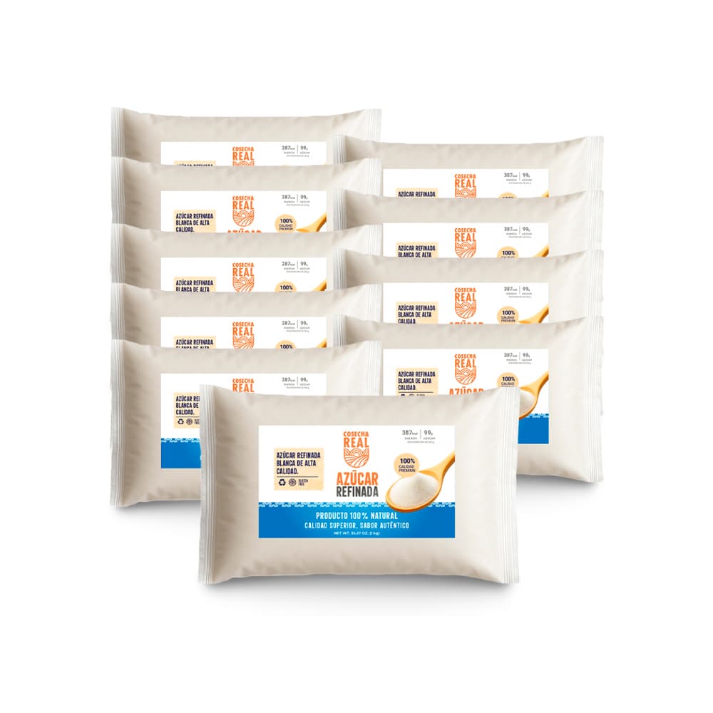Azúcar blanca refinada Cosecha Real (10 x 1 kg / 2.2 lb) - Imagen 1