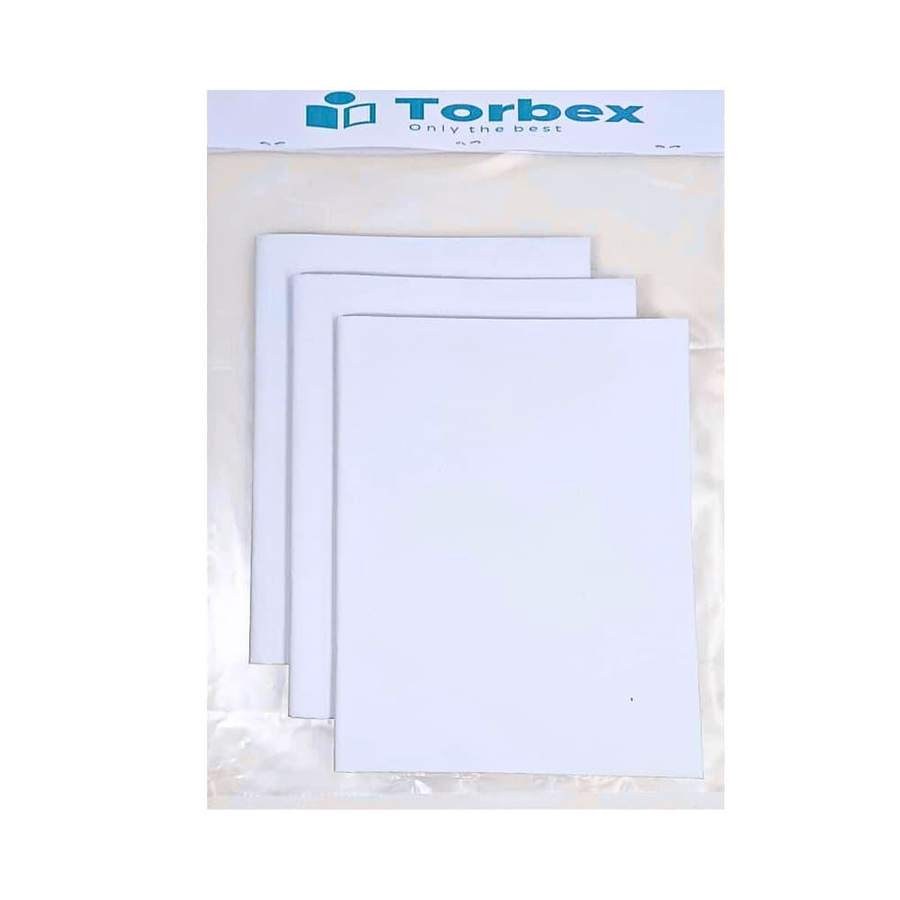 Estuche de tres libretas rayadas y forradas Torbex - Miniatura 1
