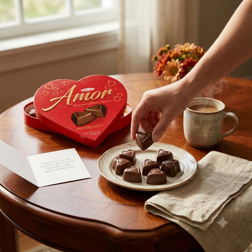 Caja de bombones de chocolate Tayas Amor (100 g / 3.52 oz) - Miniatura 5
