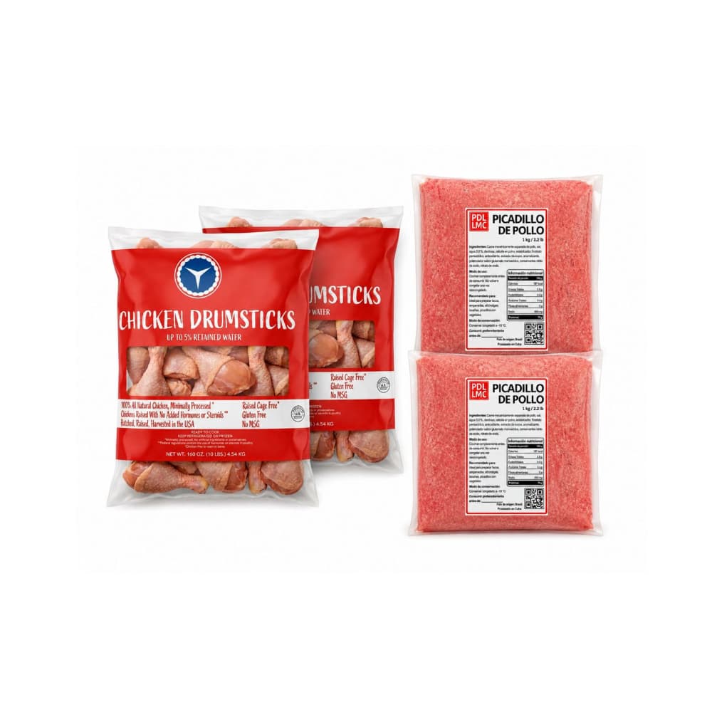 Picadillo de pollo + Muslos de pollo - Imagen 1