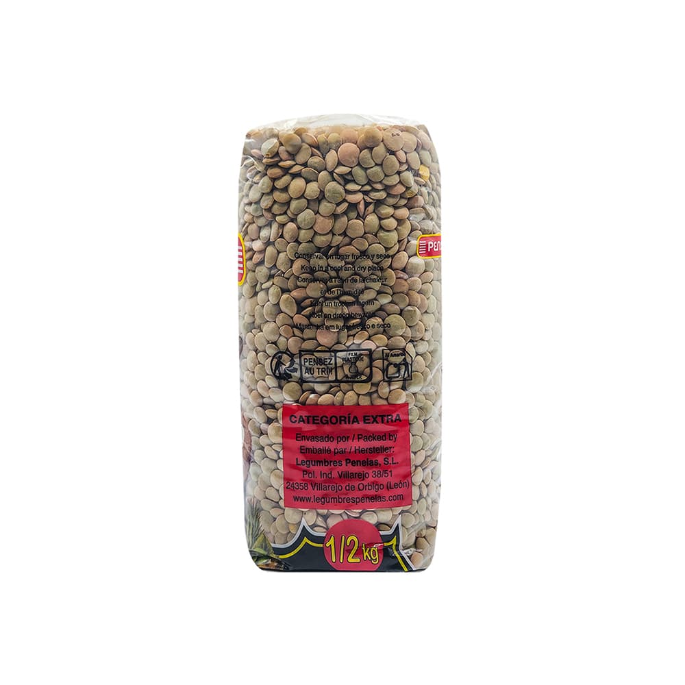 Lenteja castellana Penelas (500 g / 1.10 lb) - Miniatura 3
