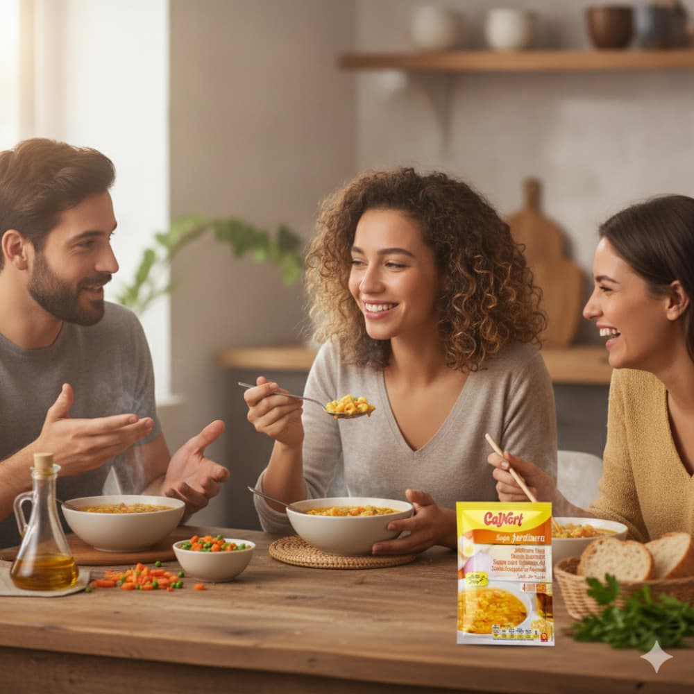 Sopa jardinera con aceite de oliva Calnort (66 g / 2.33 oz) - Miniatura 5