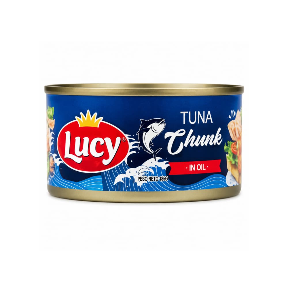 Atún lomitos en aceite Lucy (185 g / 6.53 oz) - Miniatura 1
