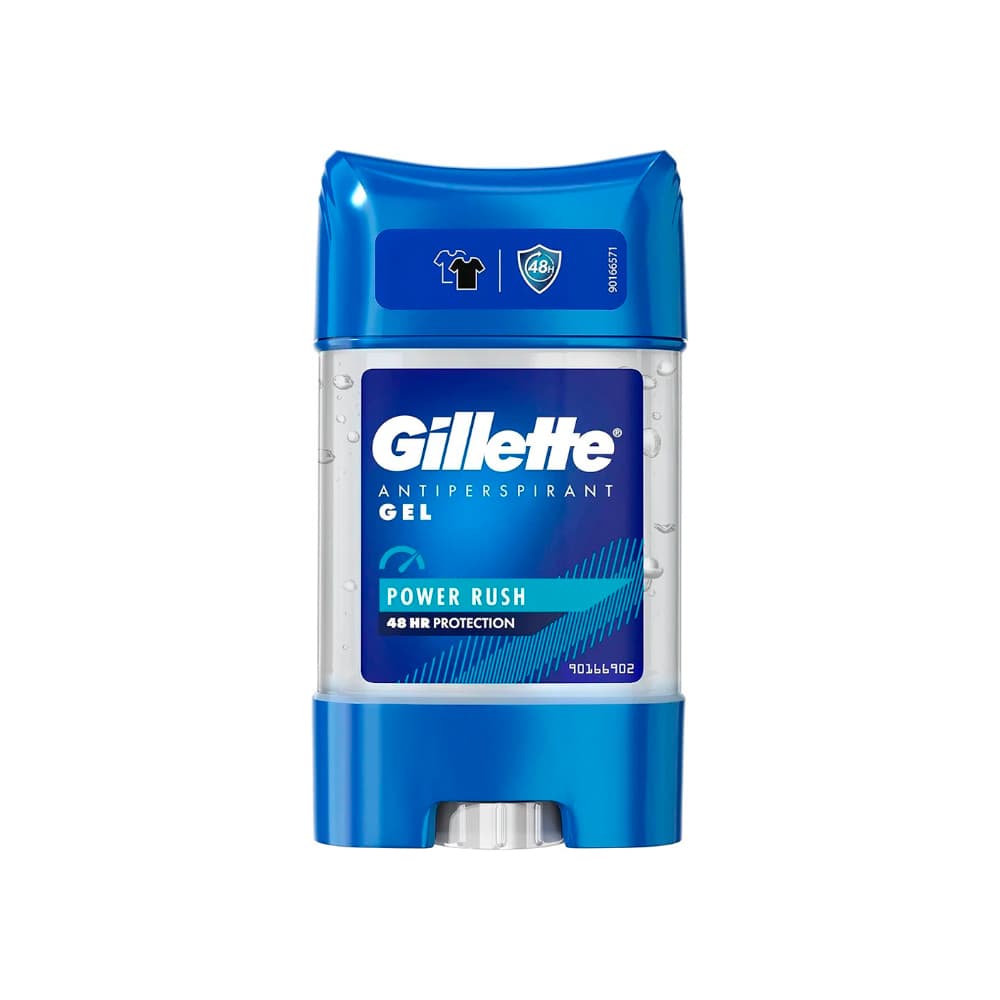 Desodorante de gel antitranspirante power rush Gillette (70 ml) - Imagen 1
