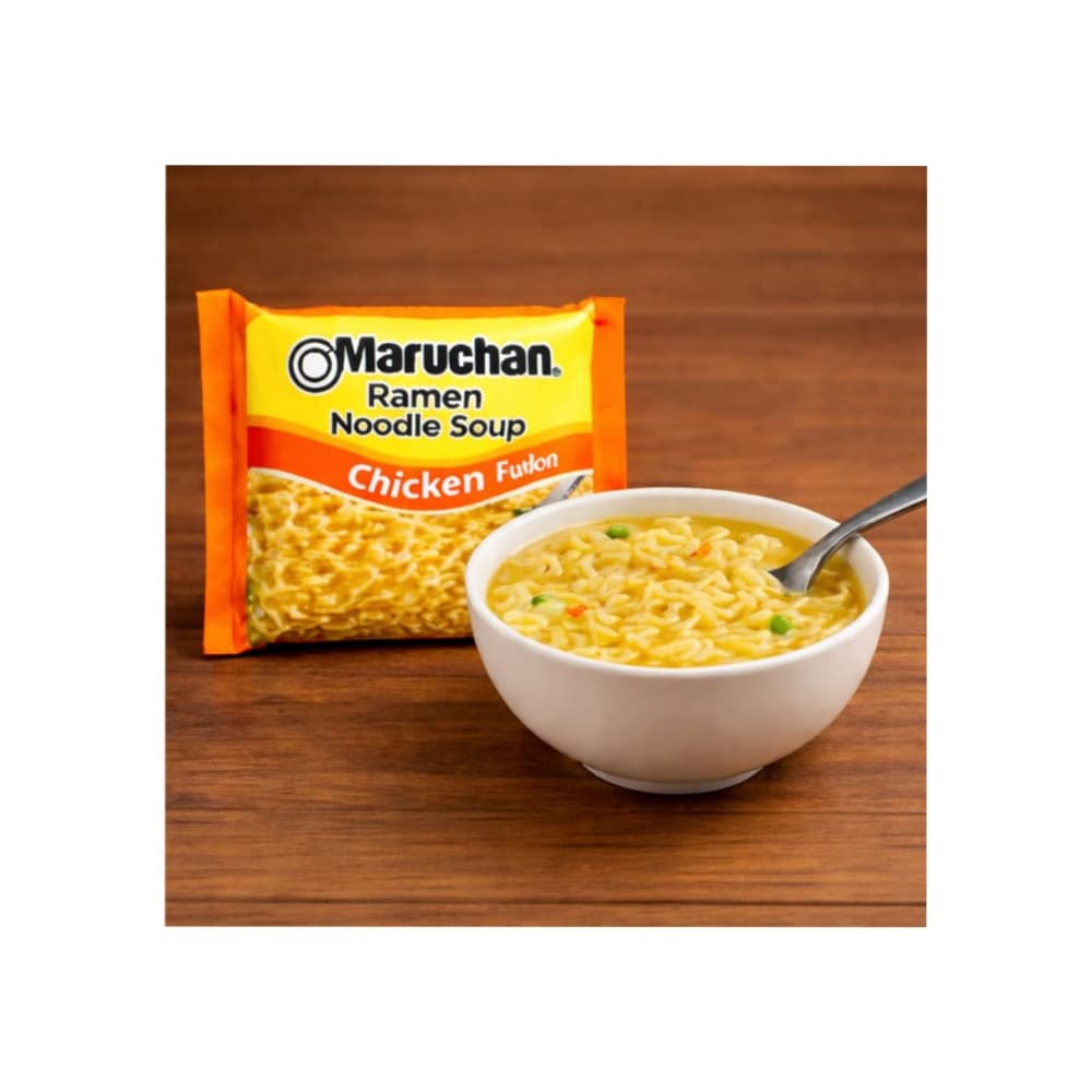 Sopa de fideos sabor a pollo Maruchan (85 g / 3 oz) - Miniatura 4