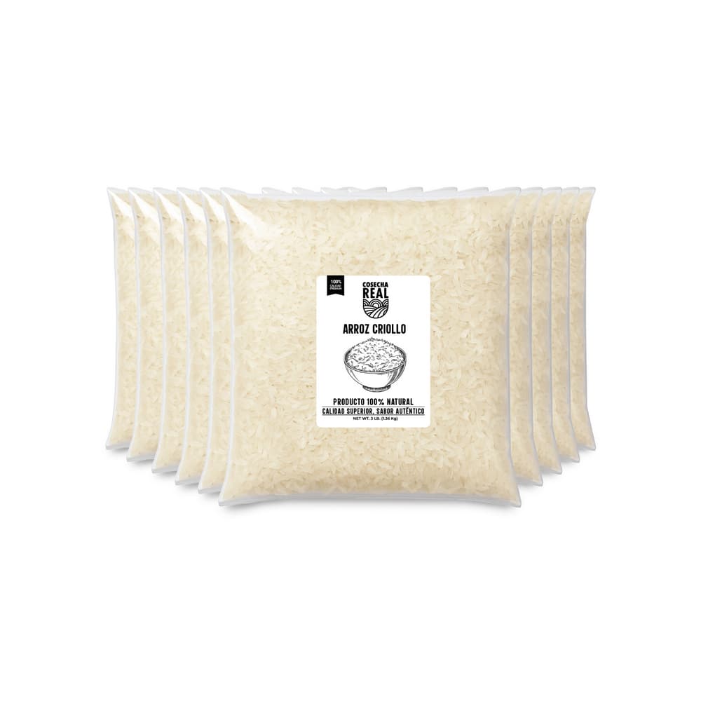 Arroz criollo Cosecha Real (10 x 1.36 kg / 3 lb) - Imagen 1