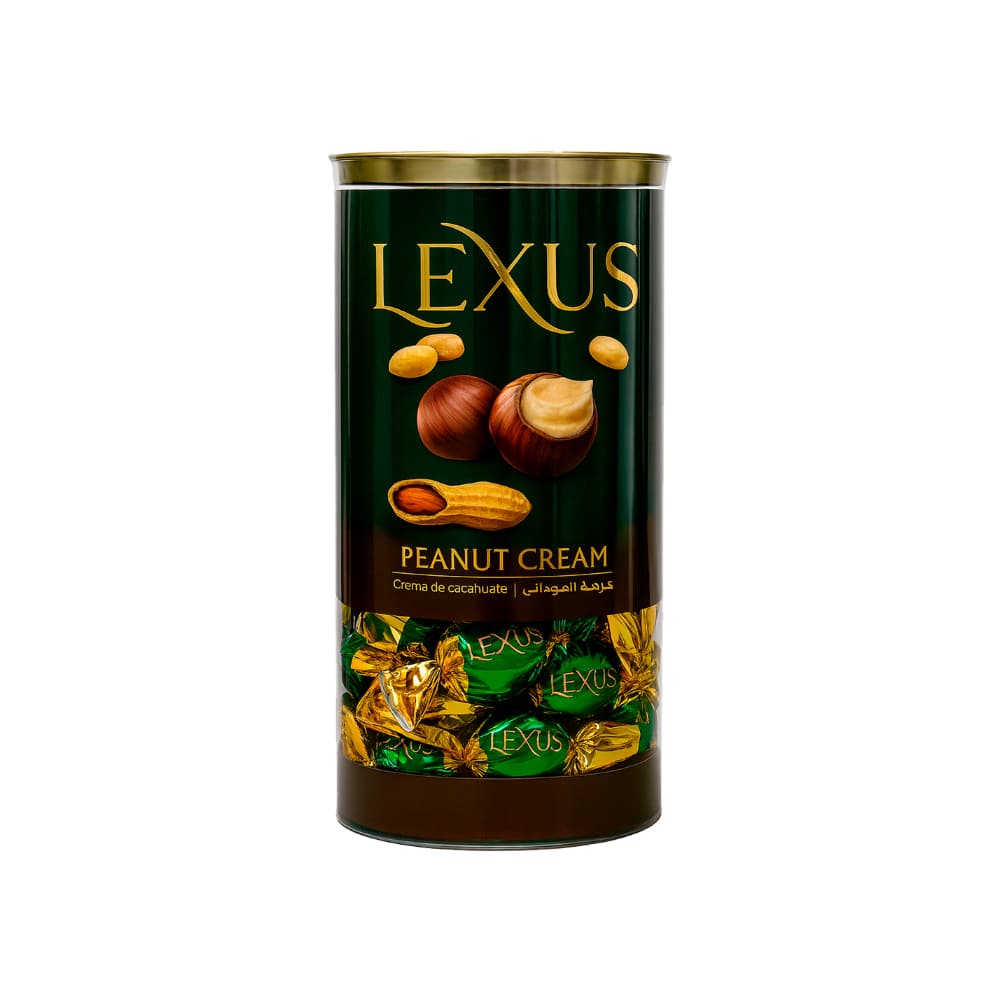 Bombones rellenos con crema de cacahuete Lexus (180 g / 6.35 oz) - Imagen 1