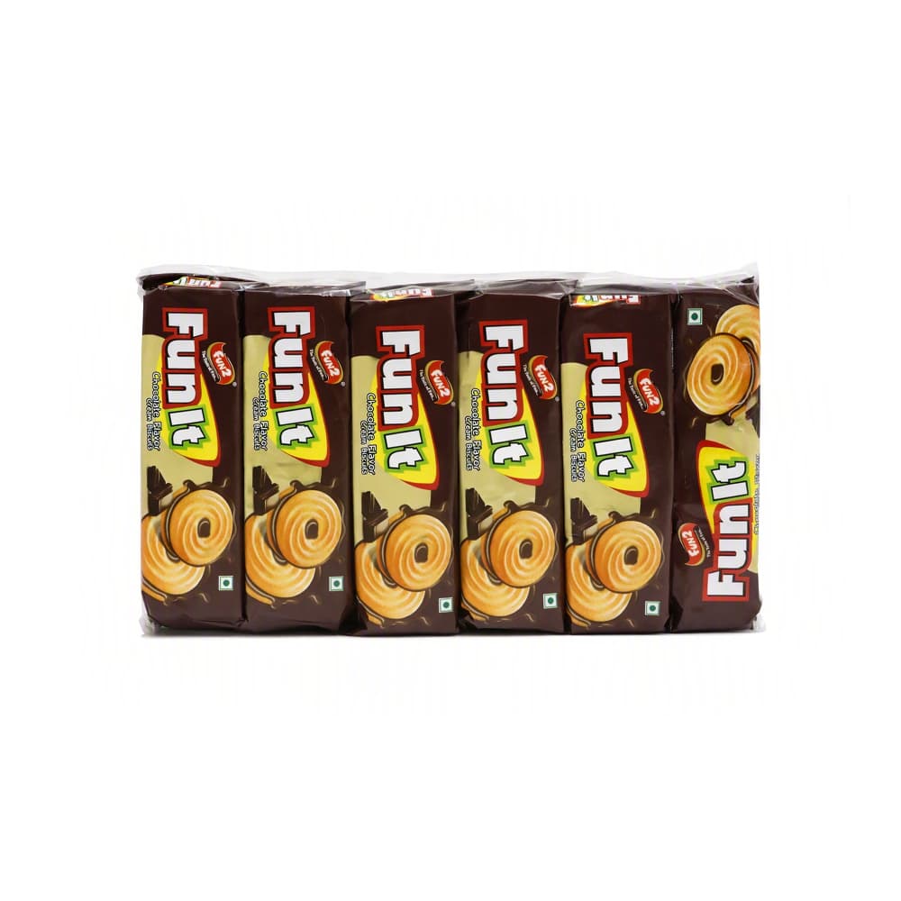 Galletas con crema sabor chocolate Fun It Fun2 (12 x 36 g / 1.27 oz) - Miniatura 1