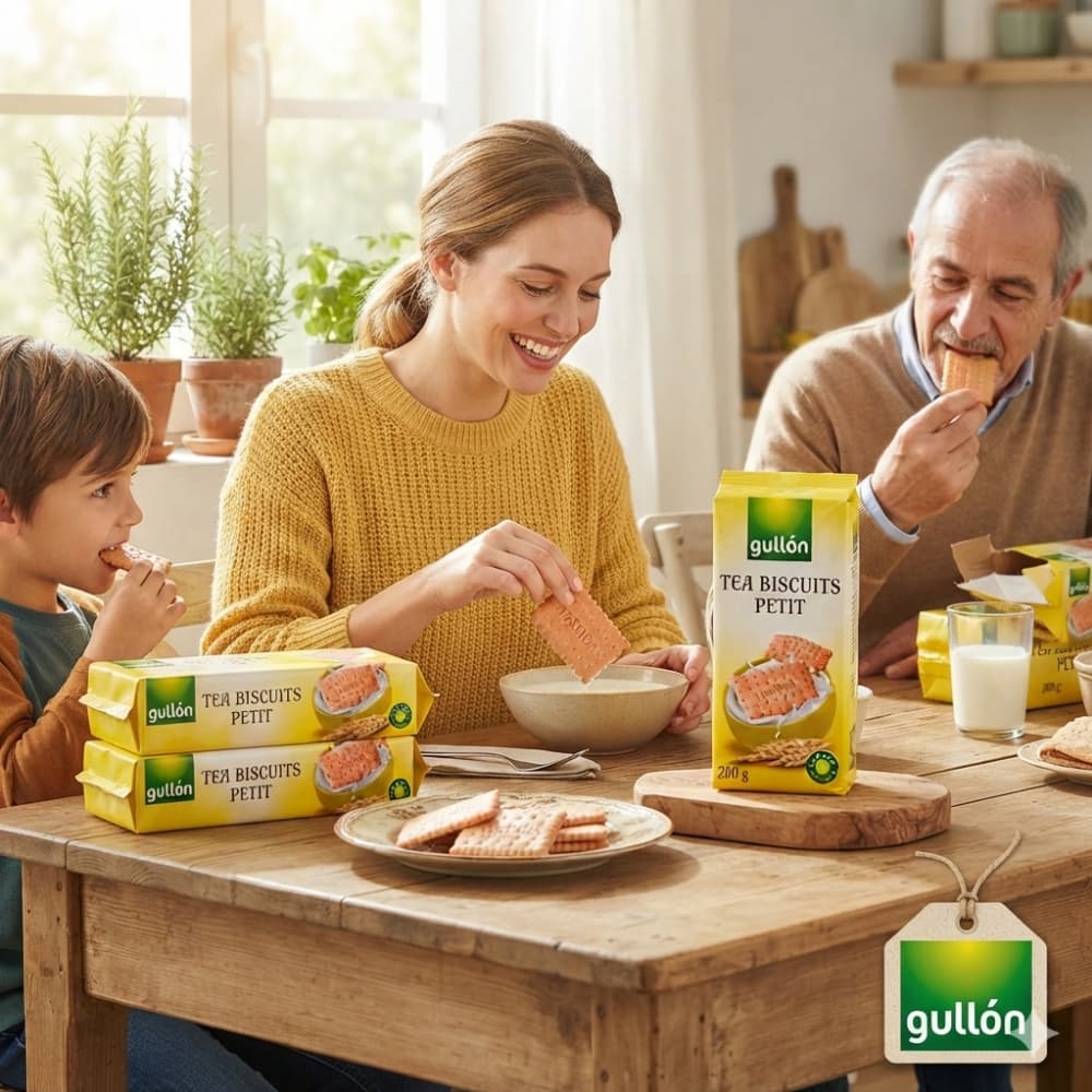 Galletas de té pequeñas Gullón (200 g / 7 oz) - Miniatura 4