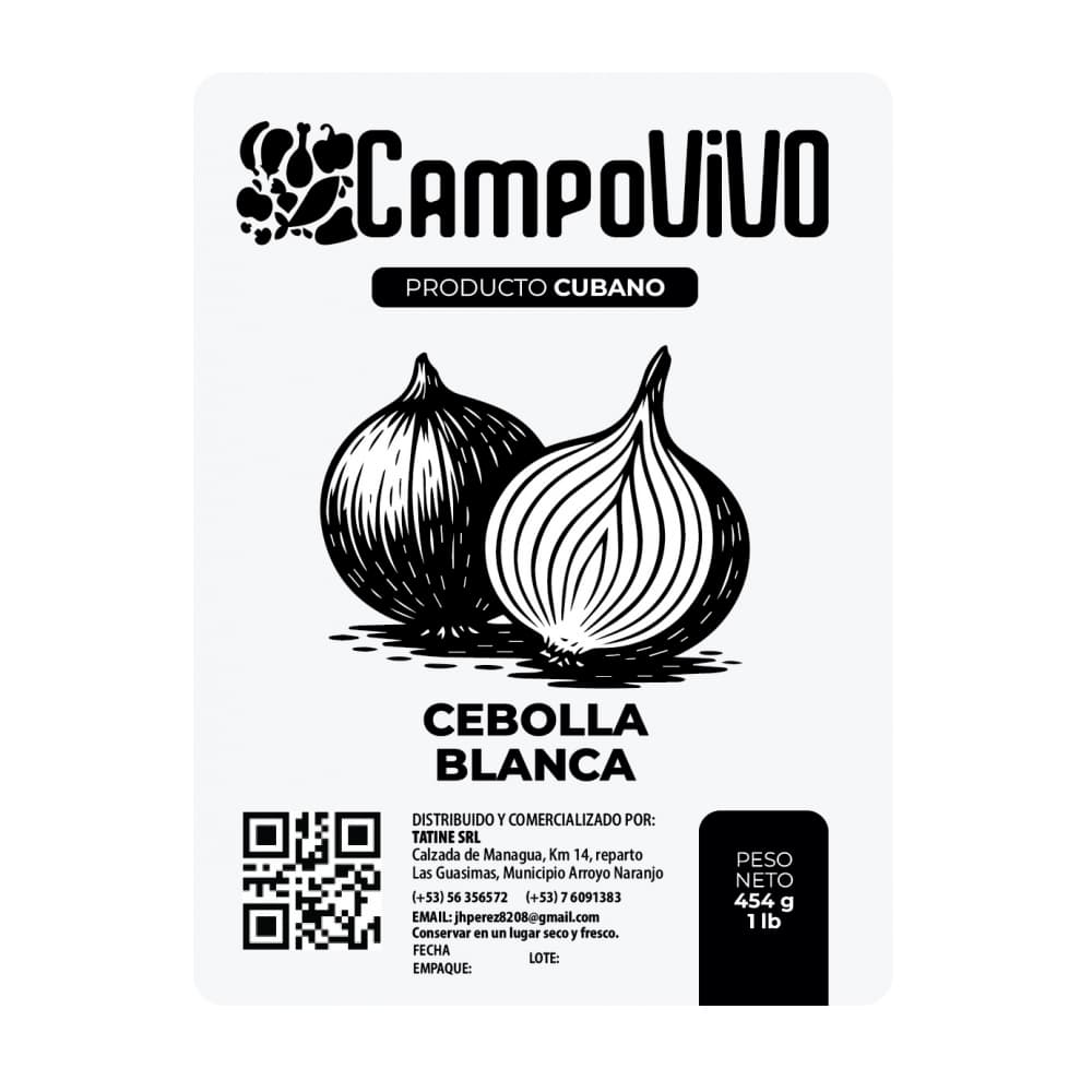 Cebolla blanca Campo Vivo (454 g / 1 lb) - Miniatura 3