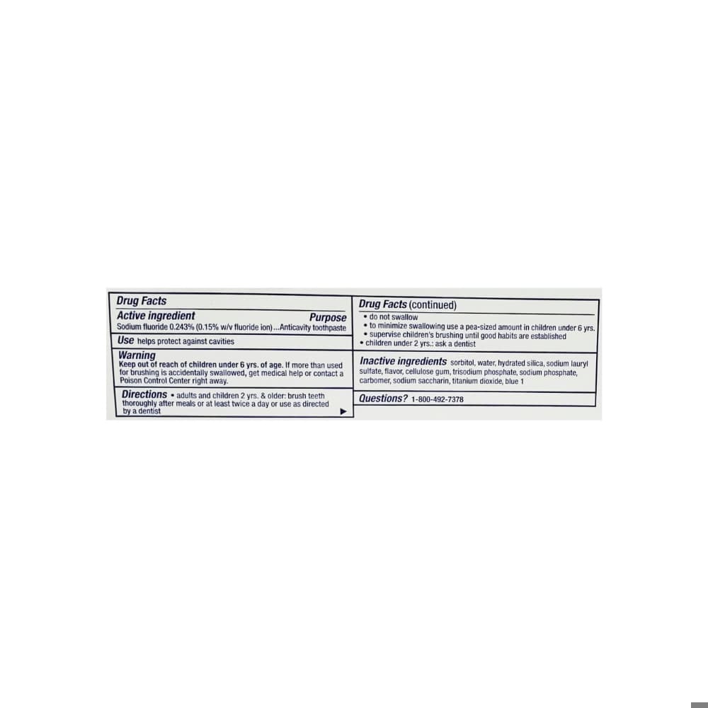 Pasta de dientes para protección de cavidades Crest (232 g / 8.2 oz) - Miniatura 4