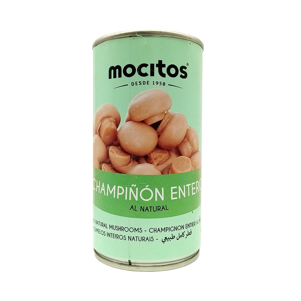 Champiñón entero Mocitos (355 g / 12.5 oz) - Imagen 1