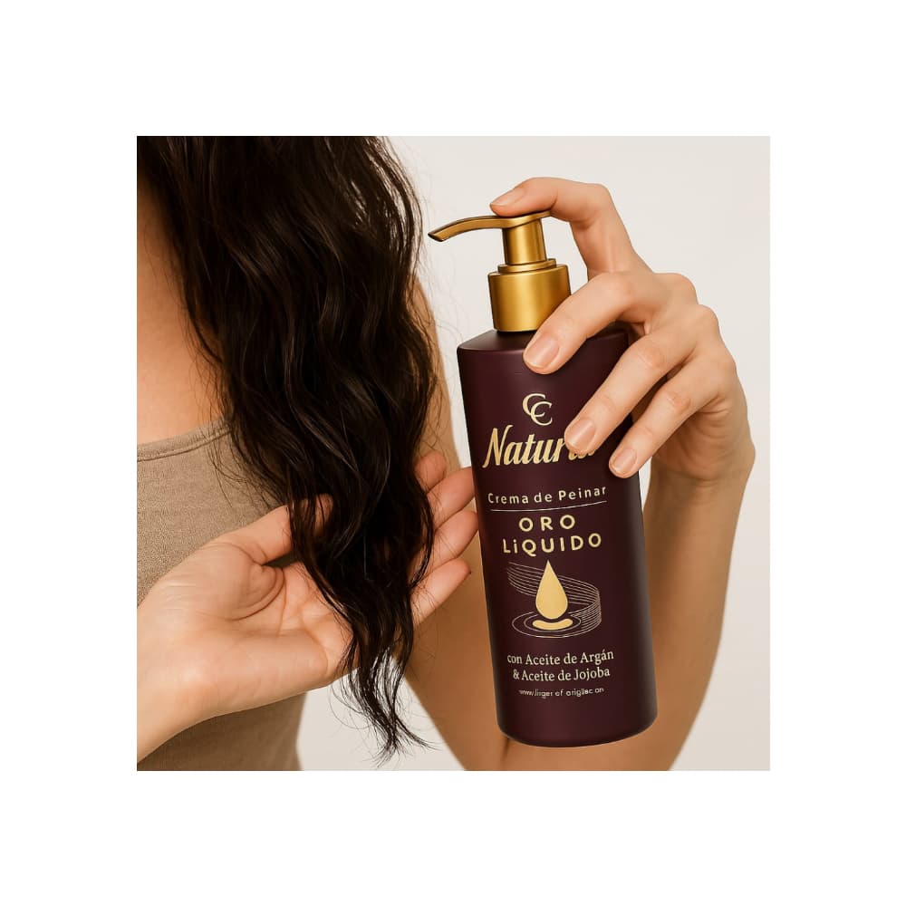 Crema para peinar con aceite de argán y jojoba Natural S&C (400 ml) - Miniatura 6