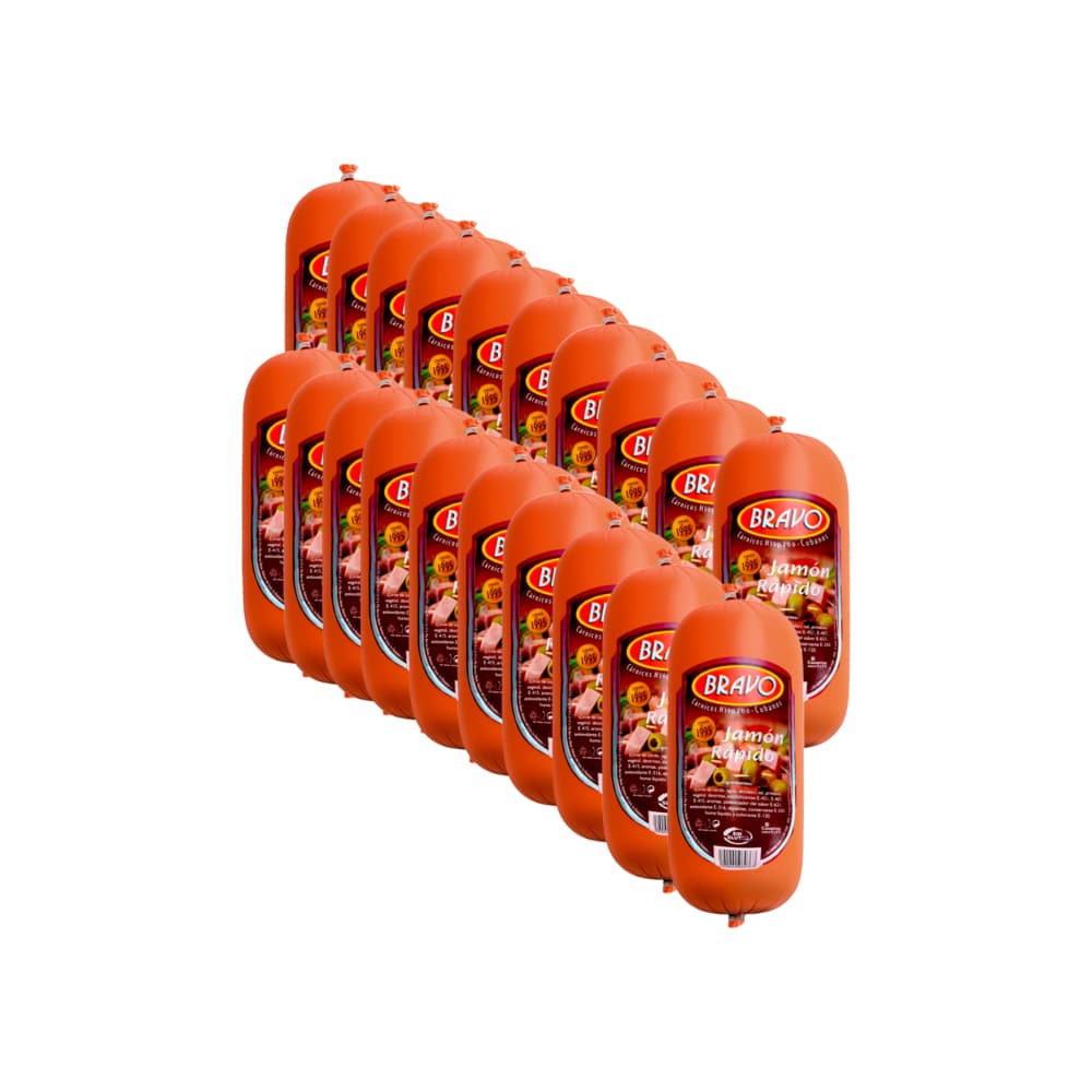 Jamón rápido Bravo (20 x 2 kg / 4.4 lb) - Imagen 1