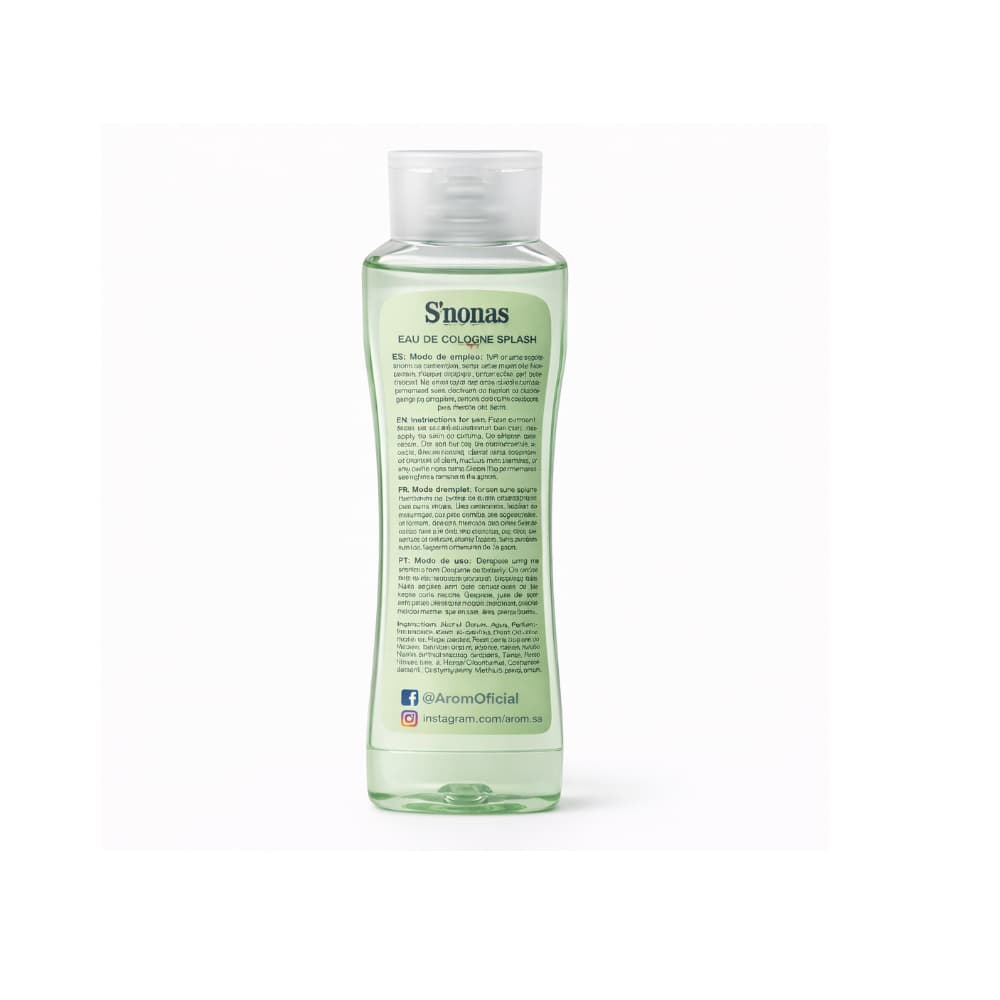 Colonia splash familiar S'nonas (500 ml) - Miniatura 2
