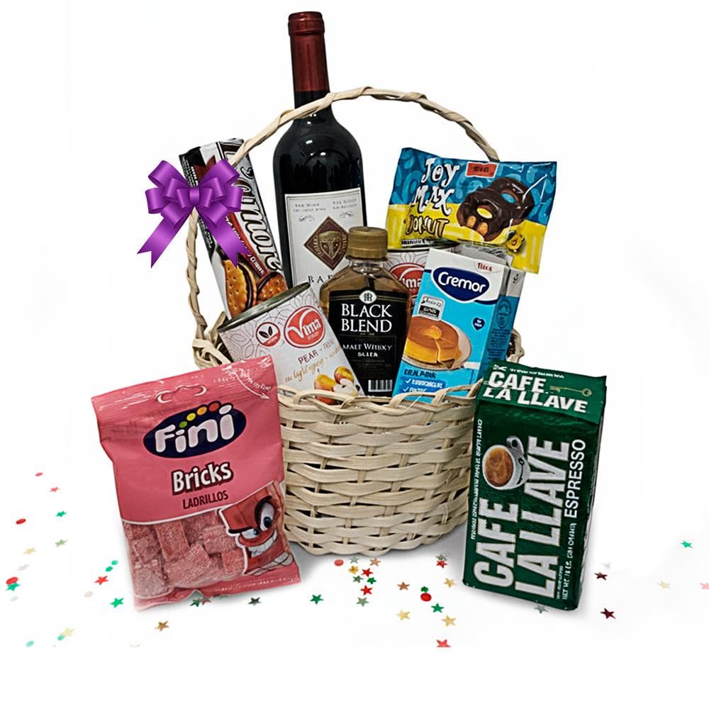 Cesta gran banquete para navidad - Imagen 1