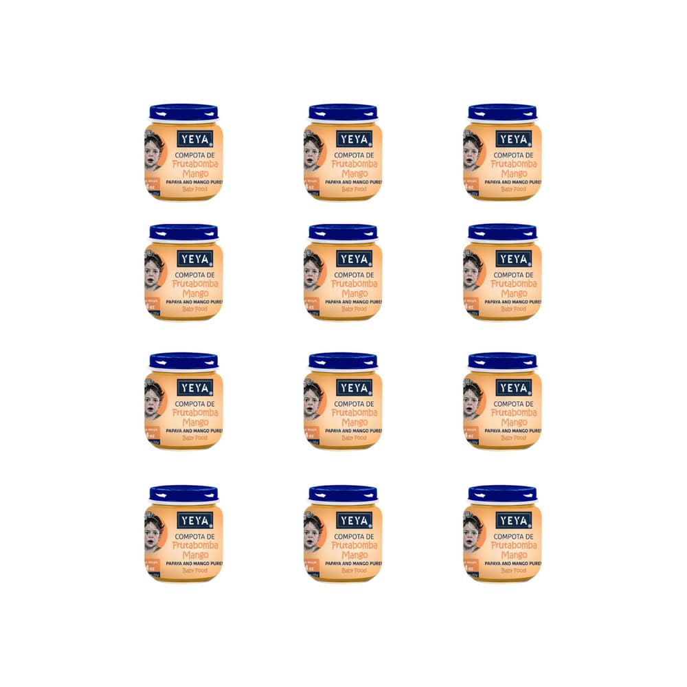 Compota de frutabomba y mango YEYA (12 x 113 g / 4 oz) - Miniatura 1