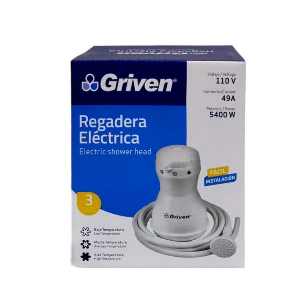 Ducha eléctrica de 5400 W Griven - Miniatura 5