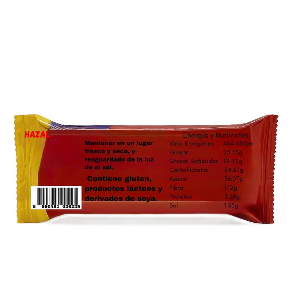 Pastel recubierto de chocolate con crema de fresa Miele (50 g / 1.76oz) - Miniatura 4
