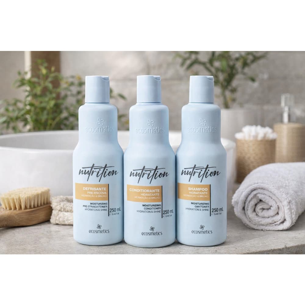 Champú hidratante + acondicionador hidratante + tratamiento capilar de mantenimiento desrizador - Miniatura 2