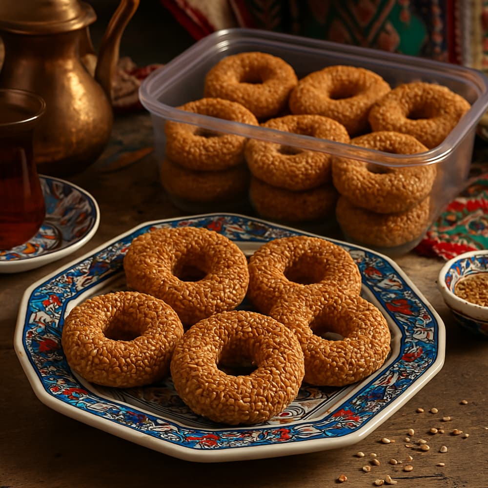 Bagel de sésamo Onefis (220 g / 7.76 oz) - Miniatura 4