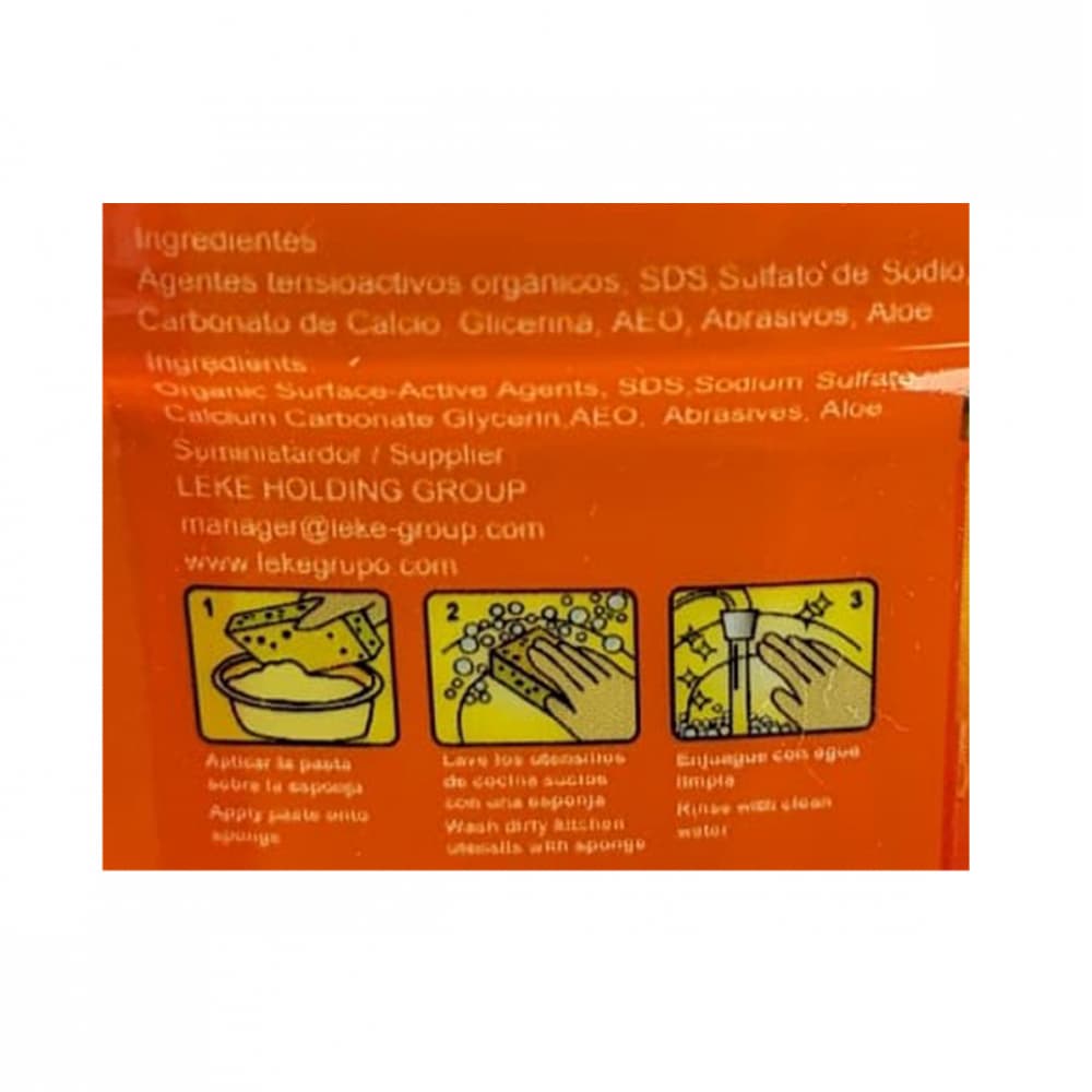 Lavavajillas en pasta con fragancia a naranja y aloe vera Total Care (200 g / 7.05 oz) - Miniatura 5