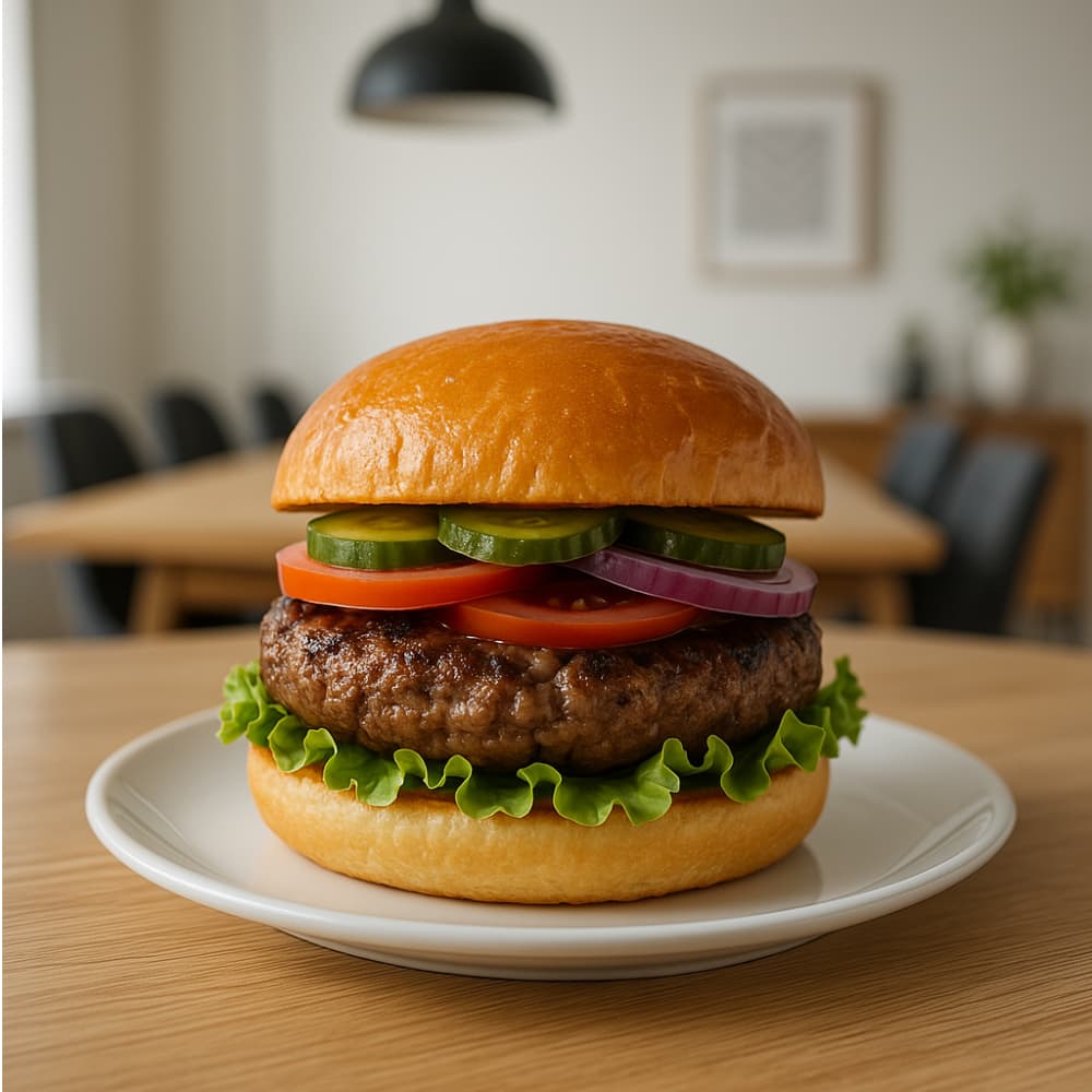 Hamburguesa mixta de cerdo y ave Bravo (1.14 kg / 2.51 lb) - Miniatura 5