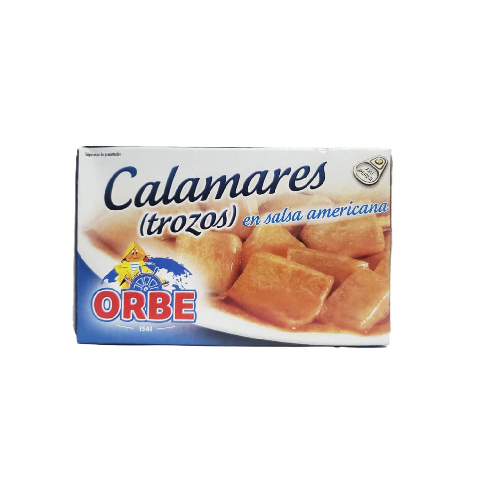 Trozos de calamares en salsa americana Orbe (111 g / 3.88 oz) - Imagen 1